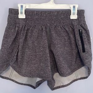 Dark Grey Lululemon running Shorts Size 6